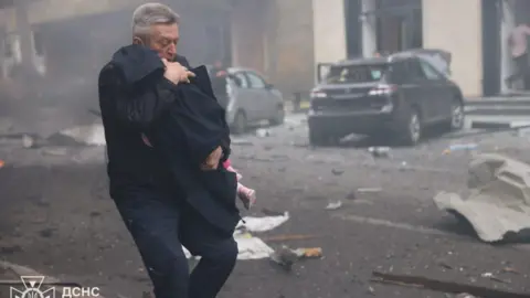 Children Casualties Amid Renewed Russian Strikes in Ukraine