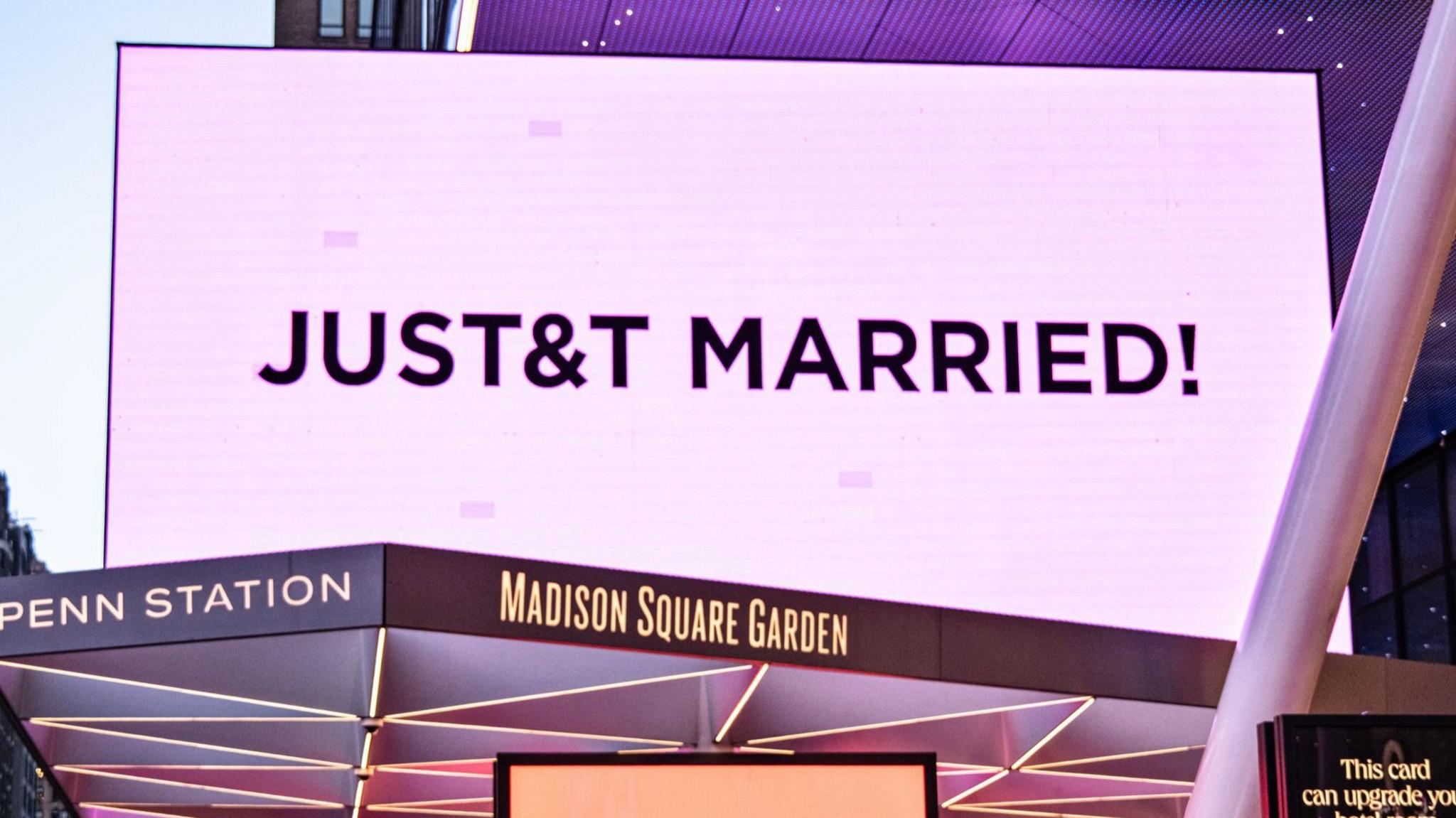 Taylor Swift and Travis Kelce Tie the Knot at Madison Square Garden