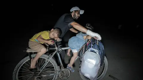 Desperate Exodus: Gaza Families Escape Intensifying Israeli Assault