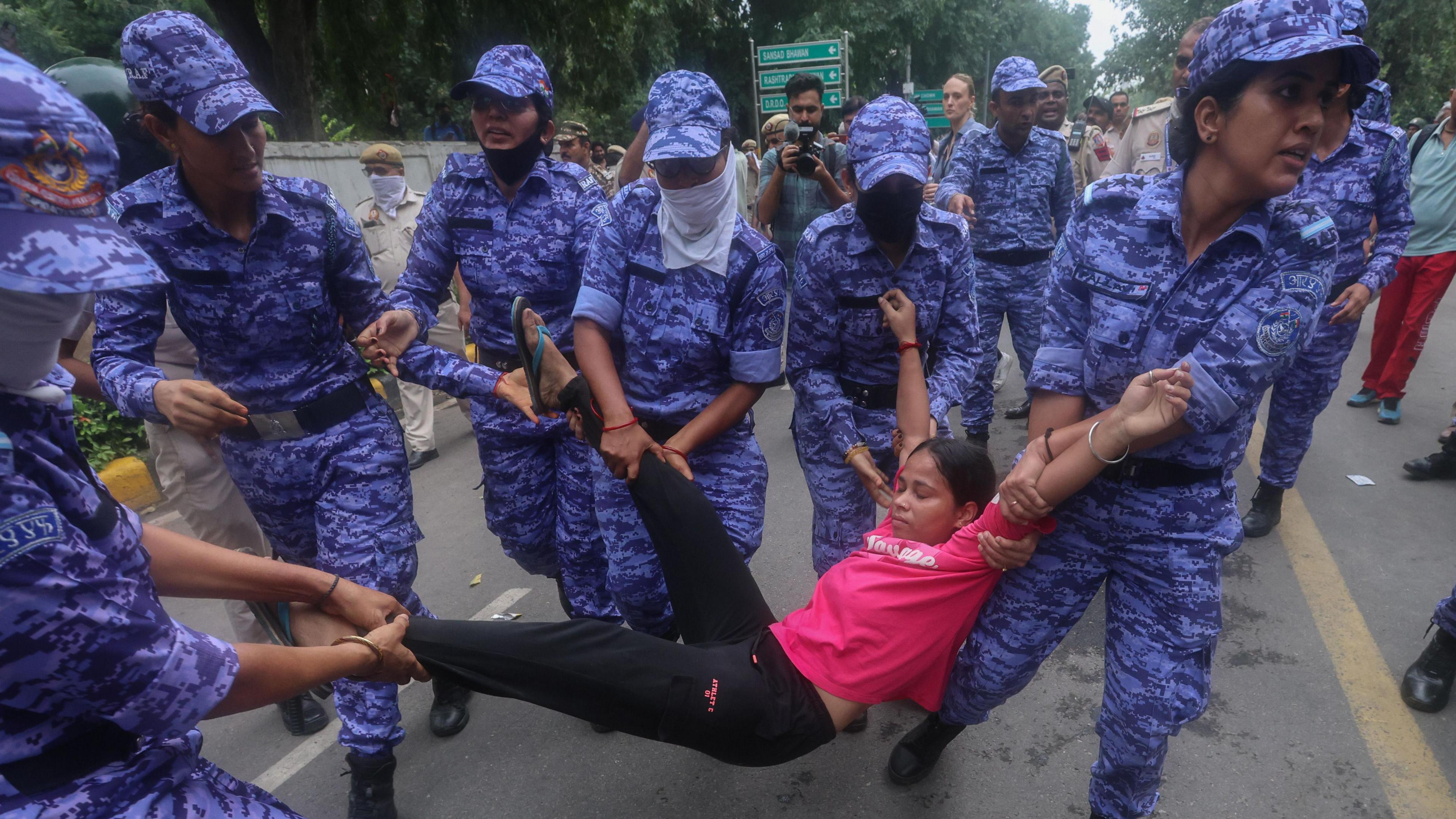 Delhi Protesters Clash with Police in 'Cockroach' Movement Over Education Reform