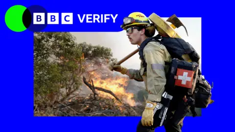 Satellite Images Illuminate Growing Wildfires in Southern California