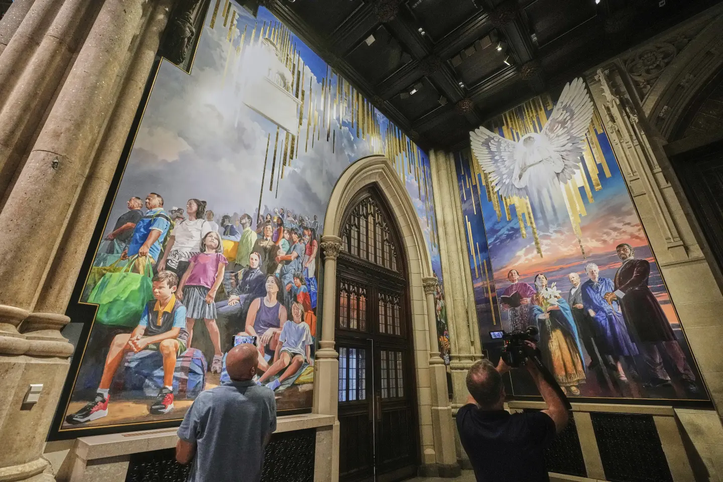 Celebrating Diversity: St. Patrick's Cathedral Unveils Transformative Mural