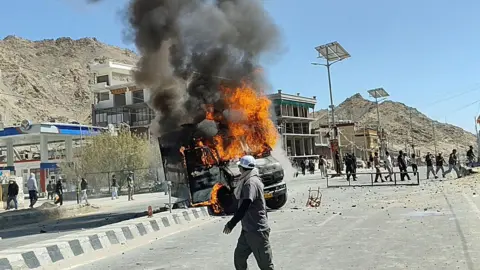 Ladakh Struggles for Statehood: Curfew Imposed as Protests Escalate