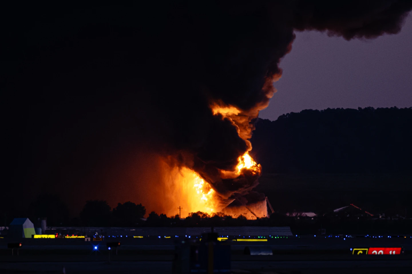 UPS Plane Crash in Louisville Ignites Major Fire