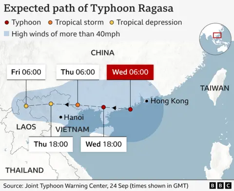 Typhoon Ragasa Hits Southern China After Devastating Taiwan Floods