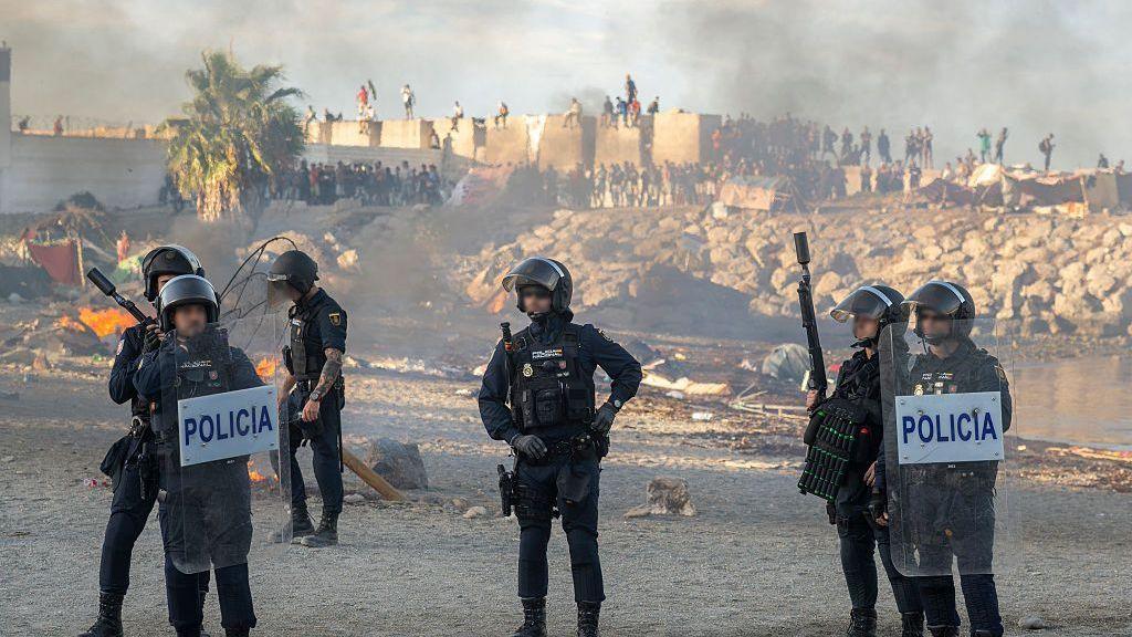 Ceuta Crisis: Violent Clash Amid Migrant Influx