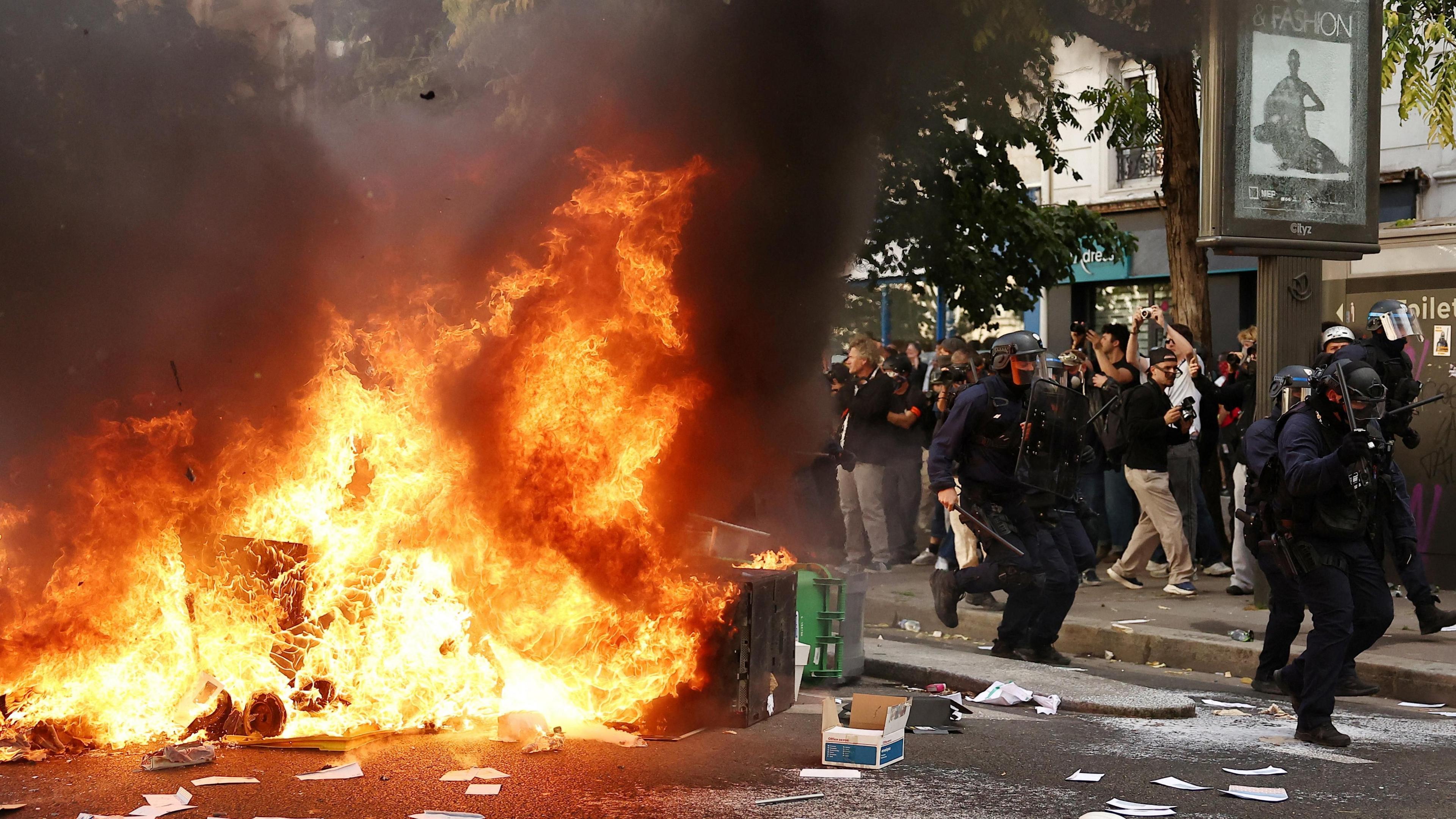 France Halts Stun Grenade Use Amid Youth Outcry Over School Conditions