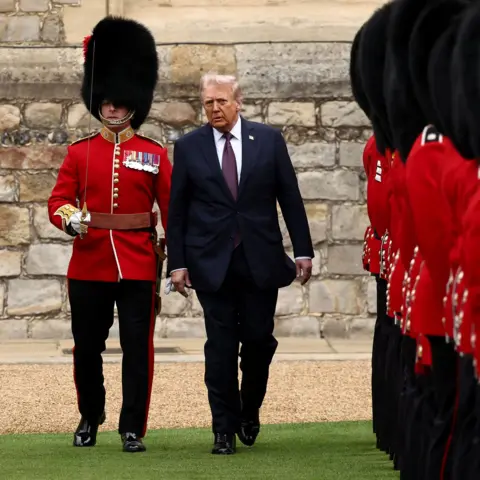 Donald Trump and Melania Trump Make Their Second State Visit to the UK
