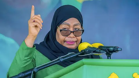 Swearing-in Ceremony Amidst Controversy: Tanzania's President Samia Suluhu Hassan Takes Office Again