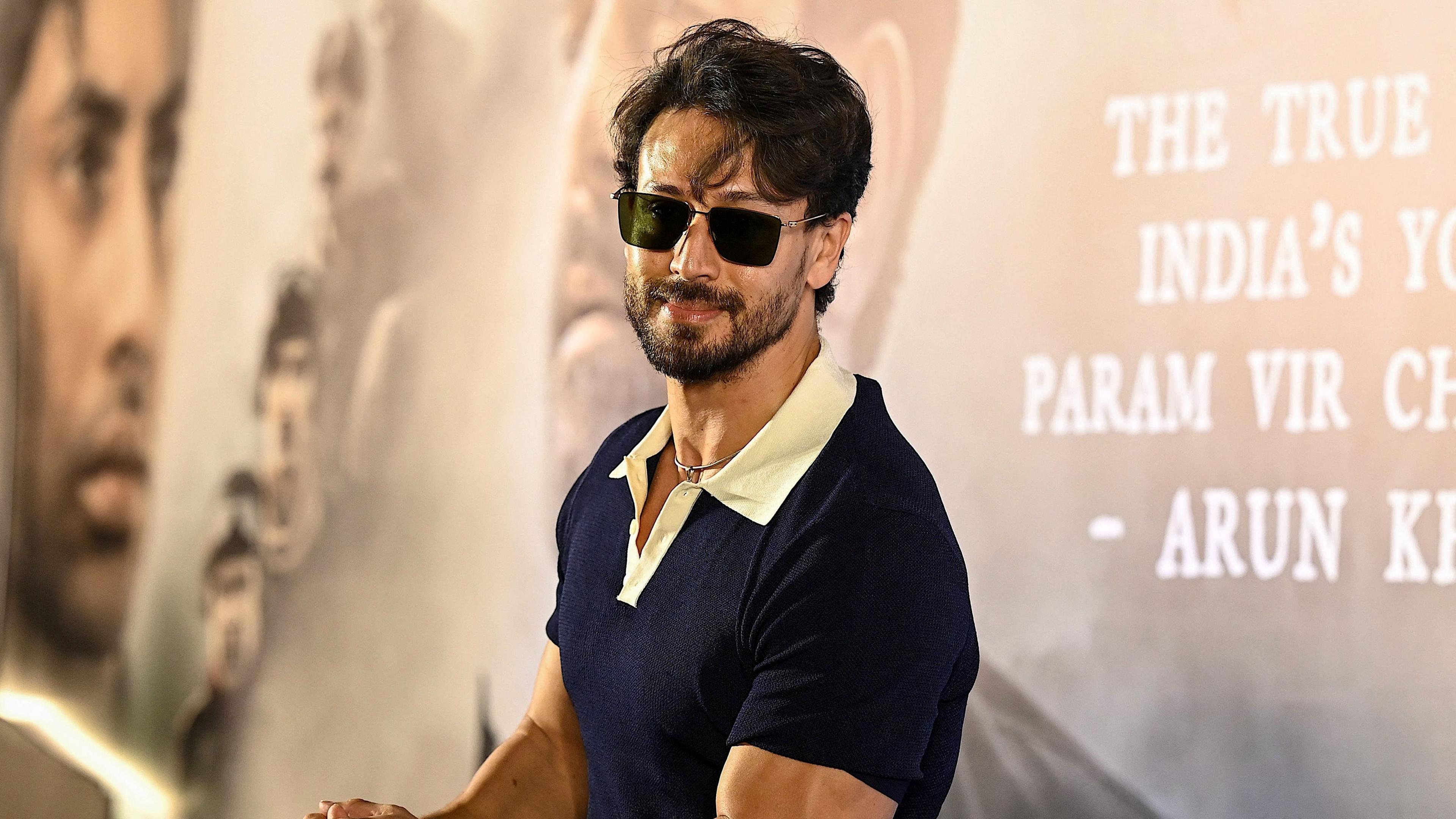 Tiger Shroff at a promo event