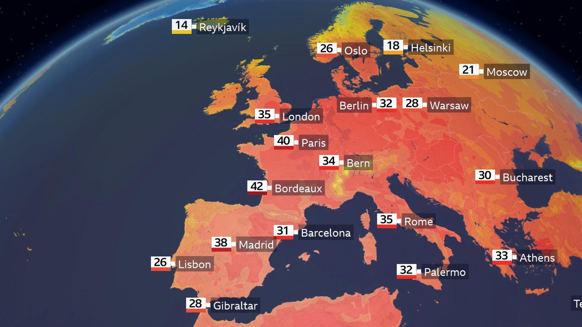 Europe’s Blazing Heatwave: France Faces Record Swelters and Power Cuts