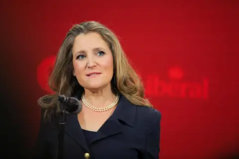 Chrystia Freeland Leaves Canadian Parliament to Advise Ukraine's President Zelensky