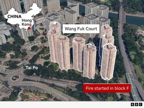 Tragic Blaze in Hong Kong Tower Blocks Leaves 128 Dead