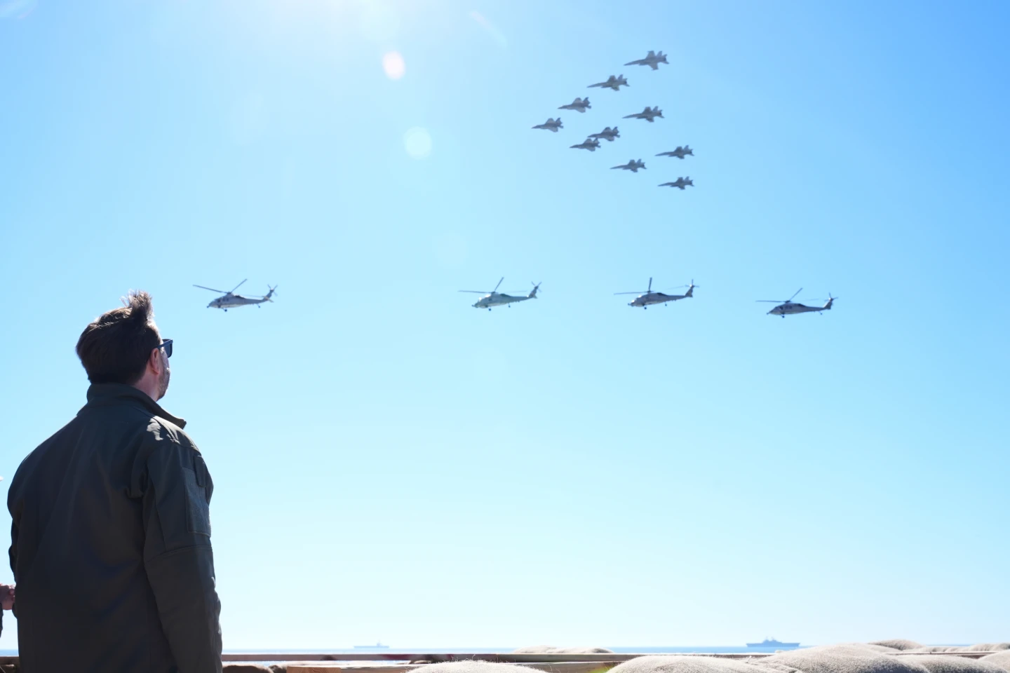 Metal Shrapnel Falls on CHP Vehicle During Marine Corps Exercise