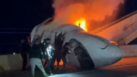 Community Heroes Rescue Jet Passengers After Texas Crash