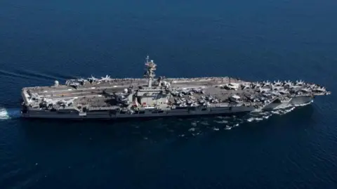 Iranian Drone Shot Down by US Aircraft Carrier's F-35C in Arabian Sea