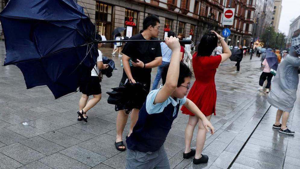 Typhoon Dolphin Shakes Eastern China: Evacuation of Over One Million Residents