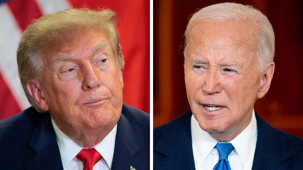 Trump and Biden