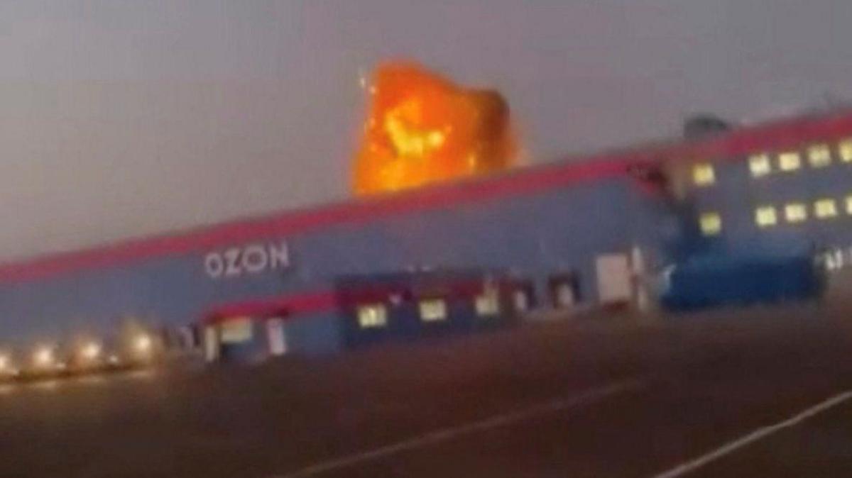 Drone Strikes Hit Russia’s Ozon, Bringing War Into Everyday Life