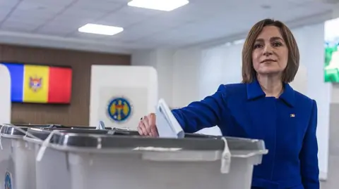Moldova's Election Under Cloud of Russian Interference: Citizens Vote for Future