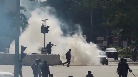 Nigerian Police Clash with Protesters Demanding Release of Separatist Leader Nnamdi Kanu