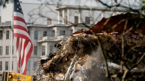 Trump's Controversial East Wing Demolition Sparks Outcry in Preservation Circles