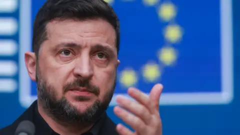 Ukraine's President Calls for EU Support to Fund Defense with Frozen Russian Assets