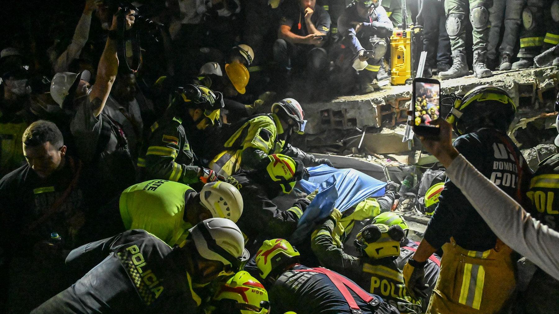 Life at the Edge: Woman Rescued 36 Hours After Colombia Quake